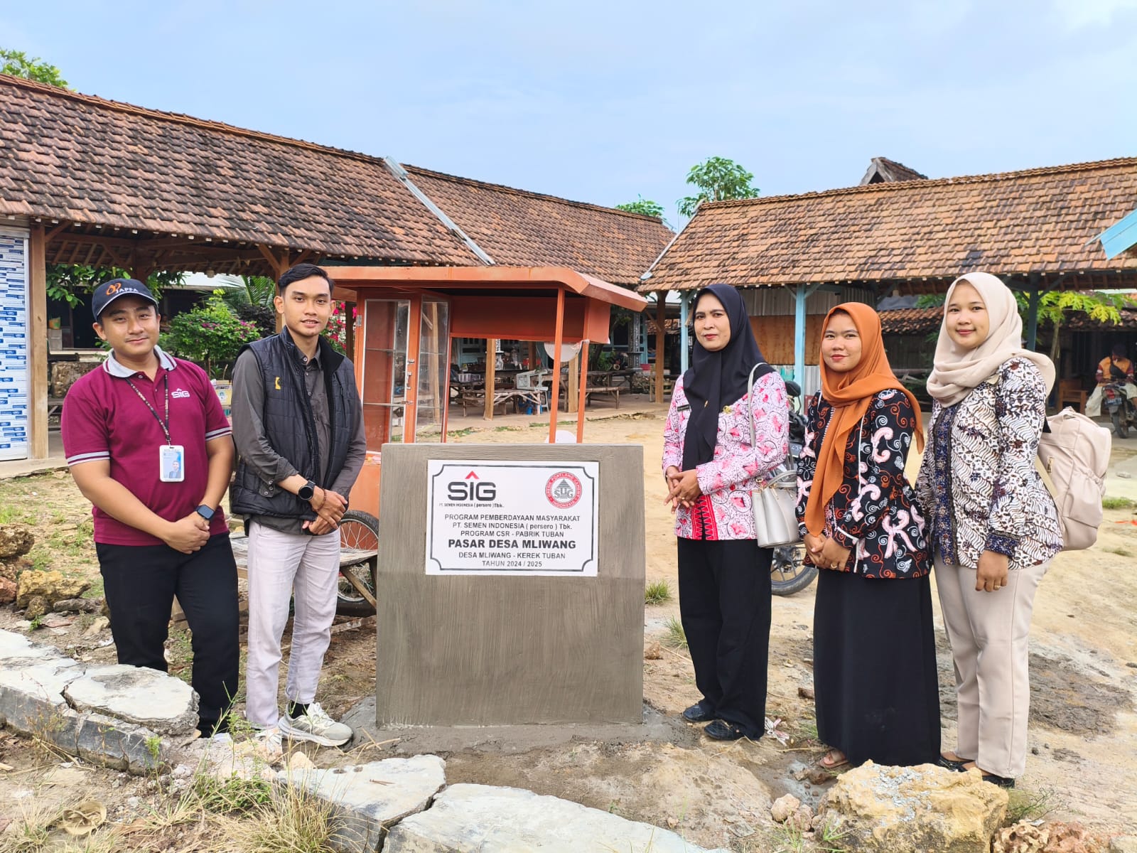 SIG Pabrik Tuban Berkomitmen Tingkatkan Ekonomi Masyarakat